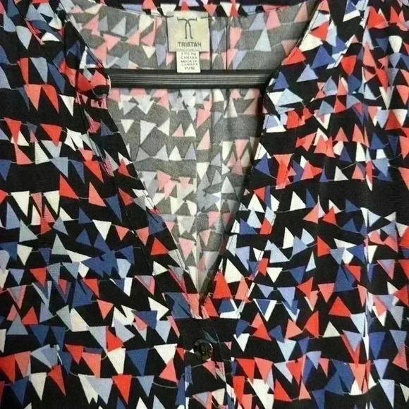 Tristan geometric  dress - Picture 4 of 6